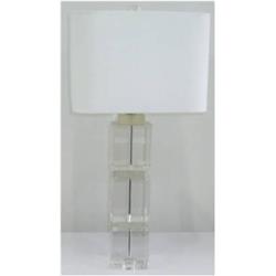 L3615t Minden Table Lamp, Crystal - 30 X 14 X 14 In.