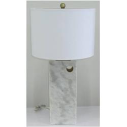 L3617t Bella Table Lamp, White Marble - 29 X 15 X 15 In.