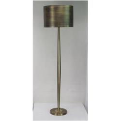 L3639f Hamilton Floor Lamp, Brass - 62 X 16 X 16 In.