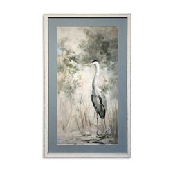 9901-445a Wading Heron I Framed Art - 42 X 0.75 X 25 In.