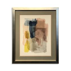 9901-470a Puddle Pastel I Framed Art - 33 X 1.37 X 27 In.