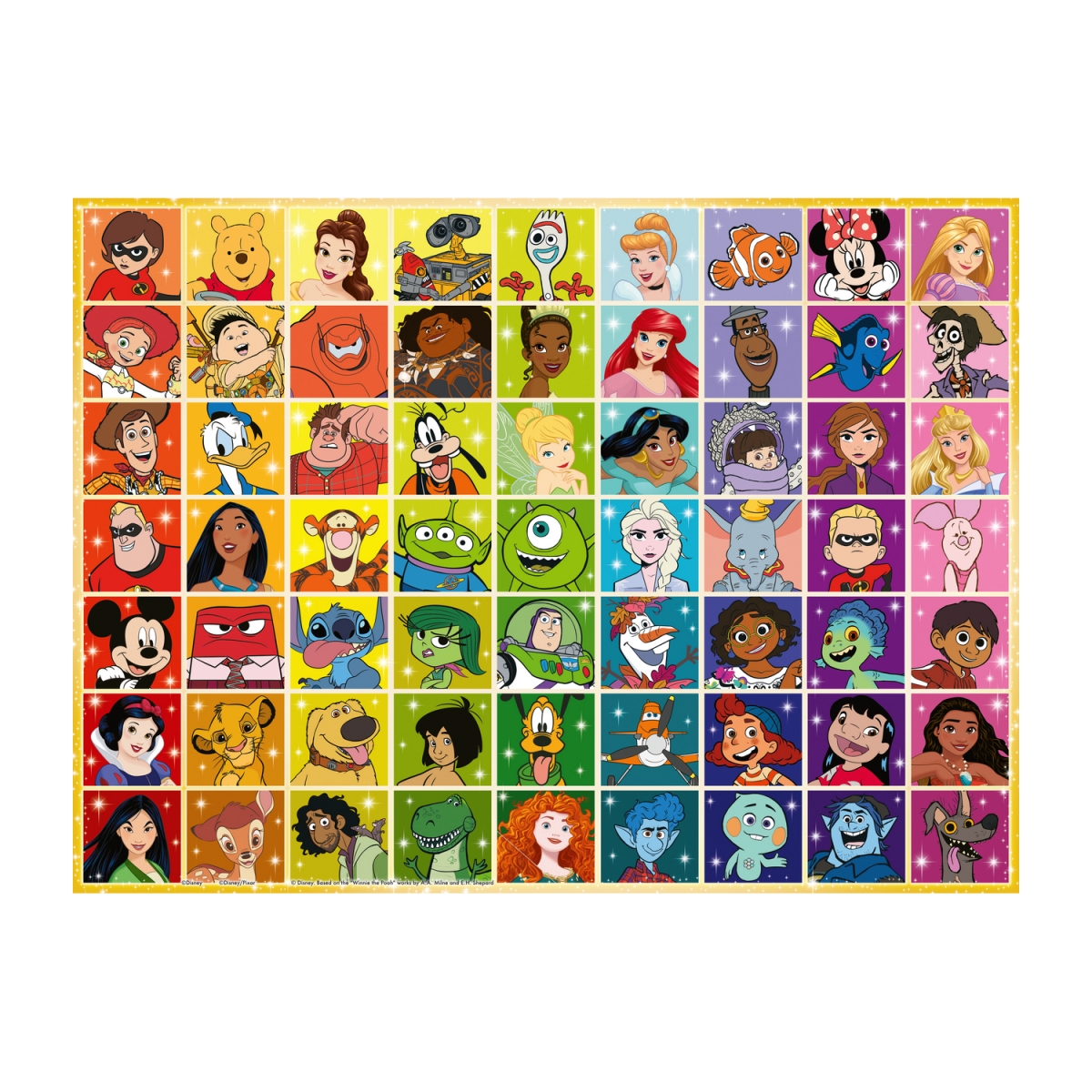 13332  Disney Color Palette 100 Piece Puzzle