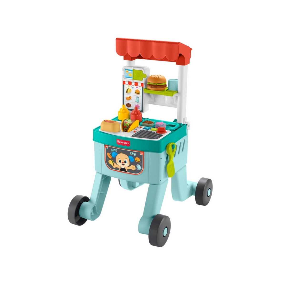 Fisher-Price JLD56 Fisher-Price Laugh & Learn 4-in-1 Snack Cart Walker