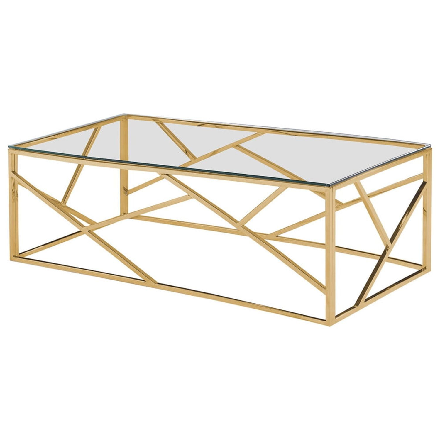 E26 Gold Coffee Table Stainless Steel Living Room Gold Coffee Table