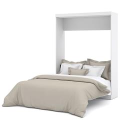 Bestar 25184-17 Nebula By Queen Wall Bed, White