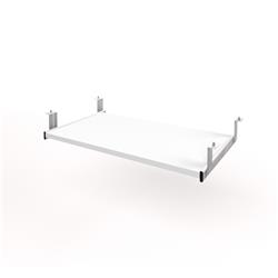 Bestar 100830-1117 Pro-biz Keyboard Shelf, White