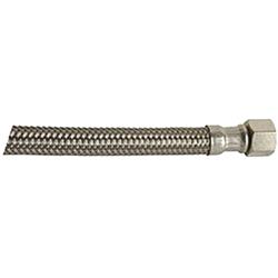 81232 12 In. Faucet Connector, Stainless Steel