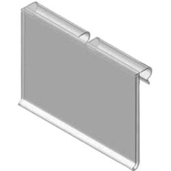 Rus-2-sqtp 2 X 1.25 In. Clear Fast Flip Label Holders - Pack Of 100