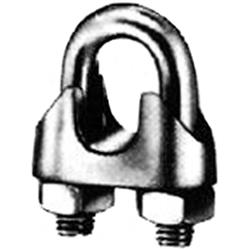 252 00151 0.06 In. Rope Malleable Clip Wire - Zinc Plated