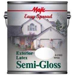 8-2331-1 1 Gal Exterior Latex Semi-gloss House Paint, Bark Brown