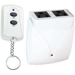 Tnrc21 Indoor 2 Outlet Remote, White