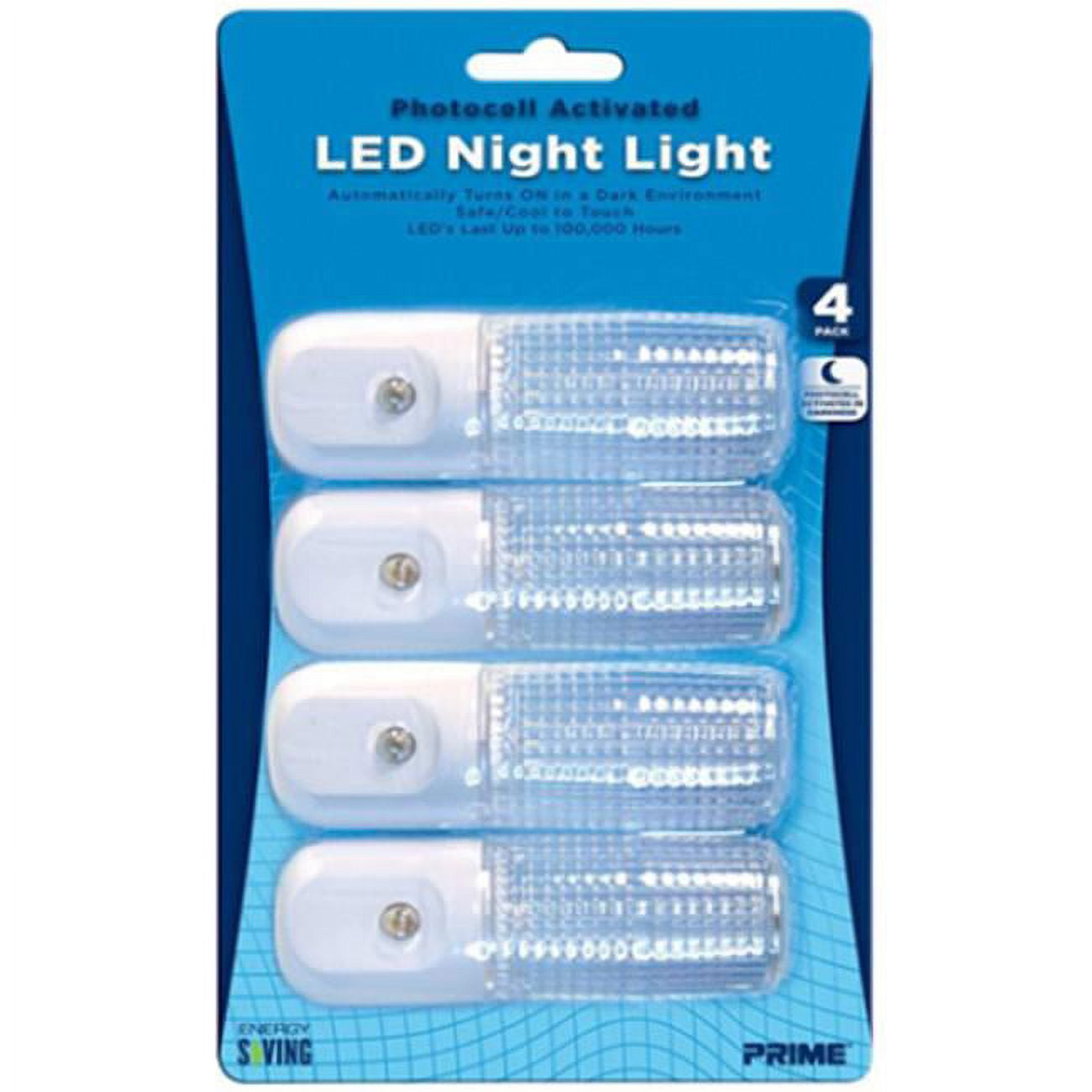 Nlae334p Automatic White Led Night Light - Pack Of 4