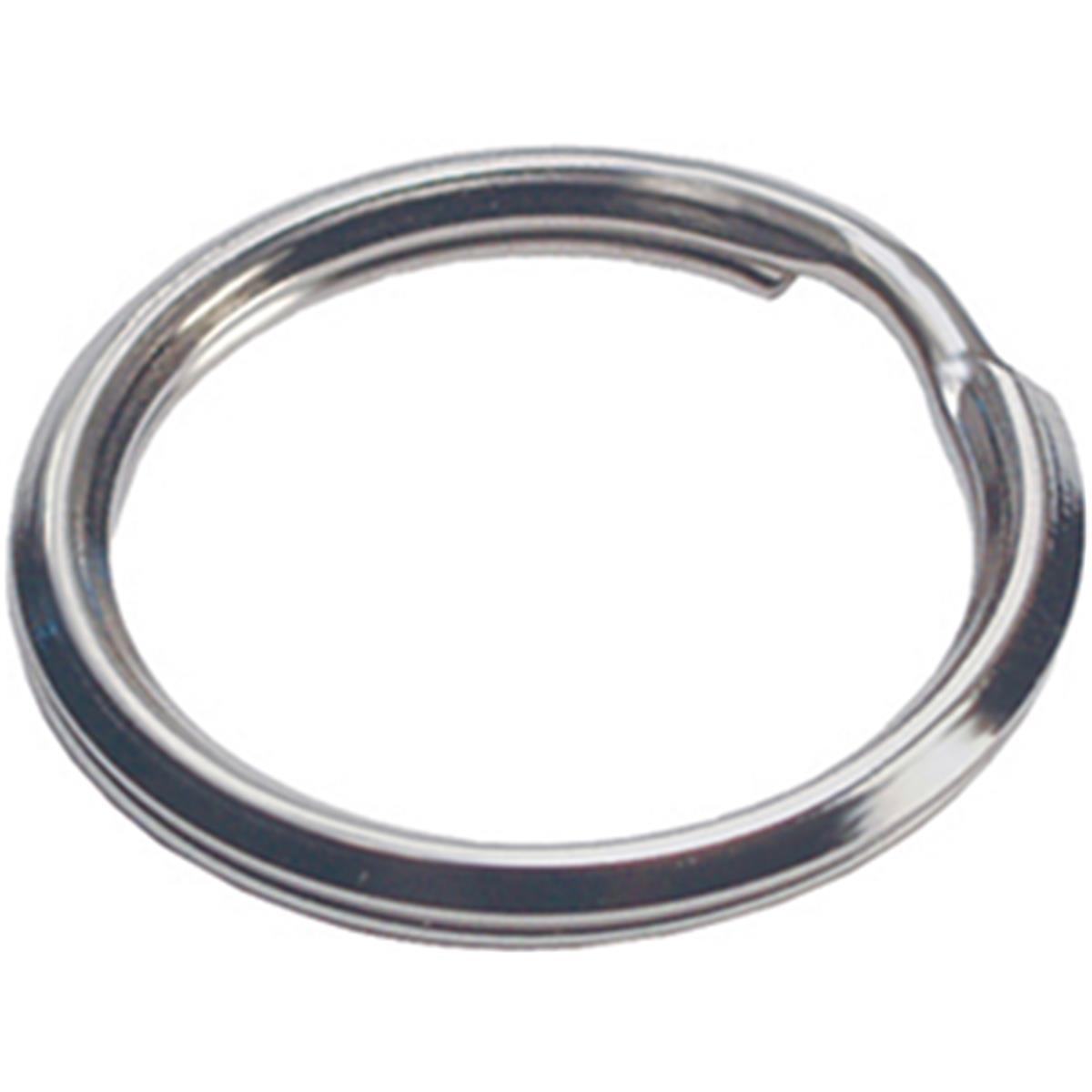 1 In. Nickel-plated Split Key Rings