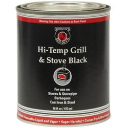 403 1 Pint Hi-temp Grill & Stove, Black