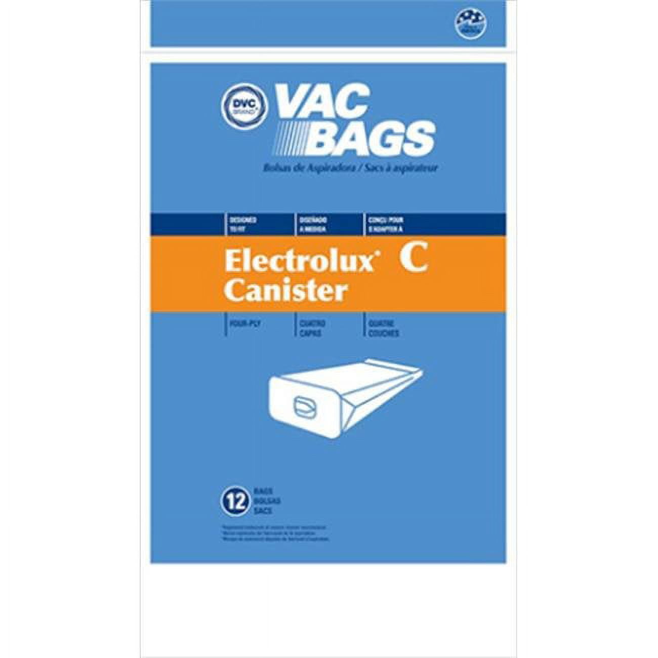 Exr-14055 Electrolux C Tank Vacuum Bags, Pack Of 3