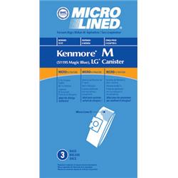 Ker-1432 Kenmore Microlined Vacuum Bag, Pack Of 3