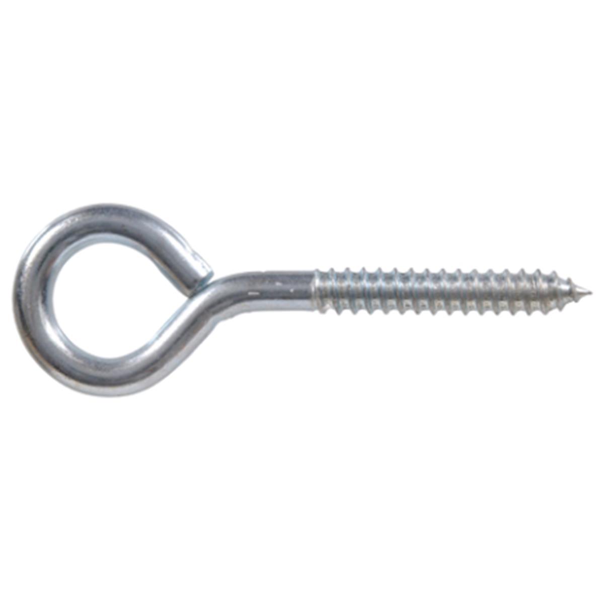 0.25 X 3 In. Zinc Plated Eye Lag Bolt - Pack Of 25