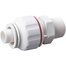 640-322 0.37 X 0.37 In. White Plastic Mip Adapter