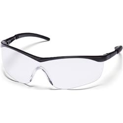 Pyramex Safety Sb2610d Mayan Safety Glasses, Black Frame With Clear Lens