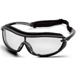 Pyramex Safety Sb4610stp X53 Plus Black Frame & Clear Anti-fog Lens Glasses