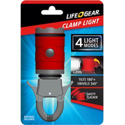 Life Gear Tg07-60666-red Led Clamp Light - Red