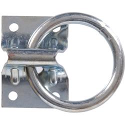 2 In. Hitching Ring, Zinc Plated