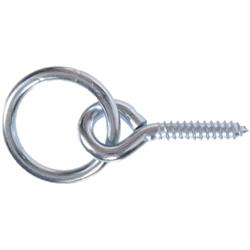 0.43 X 3.5 In. Hitching Ring, Zinc Plated