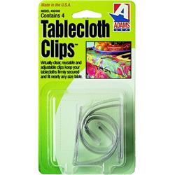 8400-99-3040 1.625 In. Tablecloth Clips - Clear