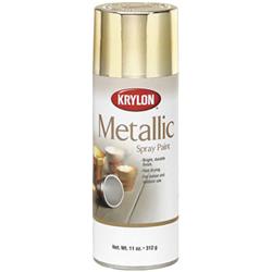 K01404777 12 Oz Metallic Spray Paint, Chrome