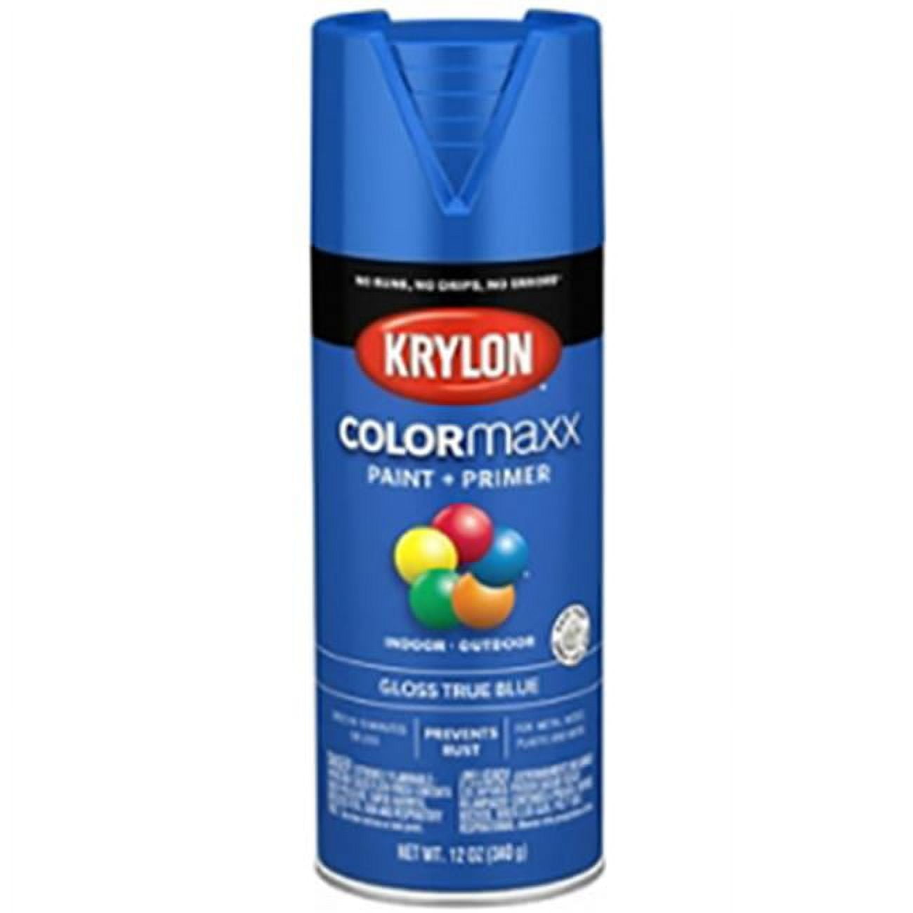 K05594007 12 Oz Colormaxx Paint Primer Spray, Matte Eggplant