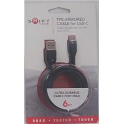 18352 6 Ft. 6 Ft055 Tape Armored Lightning Cable For Usb