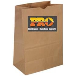 33385 20 Lbs Bulwark Heavyweight Paper Bag Printed With Pro Hardware - Pack Of 250