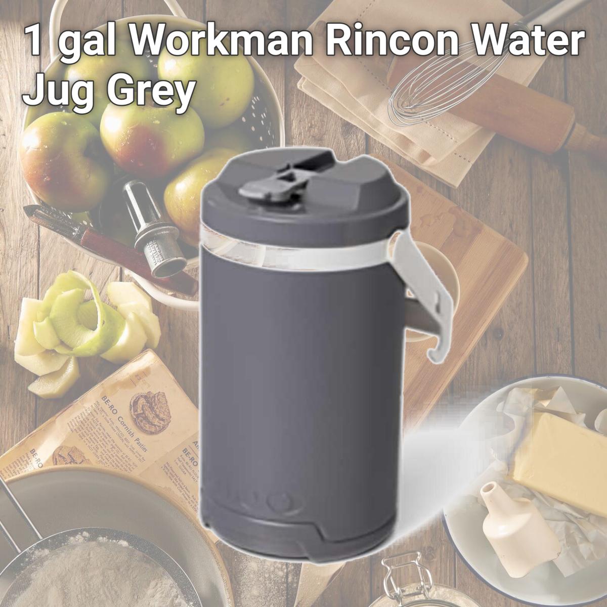 Picture of Igloo 31388 1 gal Workman Rincon Water Jug, Grey