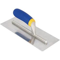 UPC 724086396801 product image for QEP 49917 0.1875 x 0.1562 in. V-Notch Trowel, Stainless Steel | upcitemdb.com