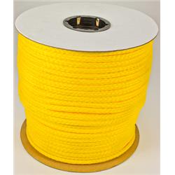 610120-00500-111 0.37 In. X 500 Ft. Braided Polypropylene Rope, Yellow