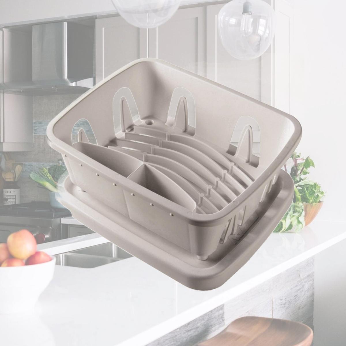 Picture of Camco 43511 Dish Drainer & Tray, White