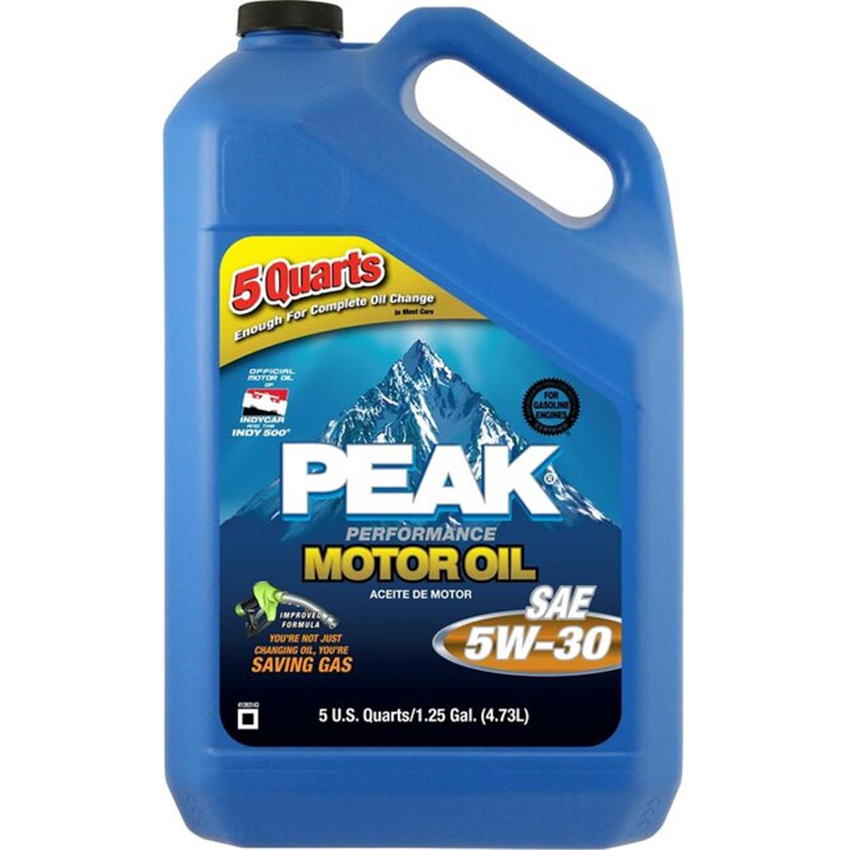 Conventional SAE 5W-30 Motor Oil 5 QT PLASTIC JUG