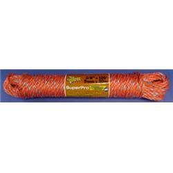 520120-00100-ggg 0.37 In. X 100 Ft. Twisted Co-polymer Rope, Orange