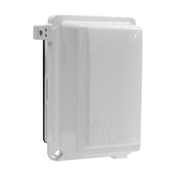 UPC 032664006487 product image for WIUX-1W Single Gang Weatherproof Cover, White | upcitemdb.com
