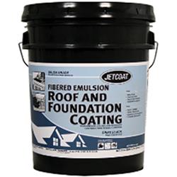 60715 5 Gal Fibered Emulsion Roof & Foundation Coating