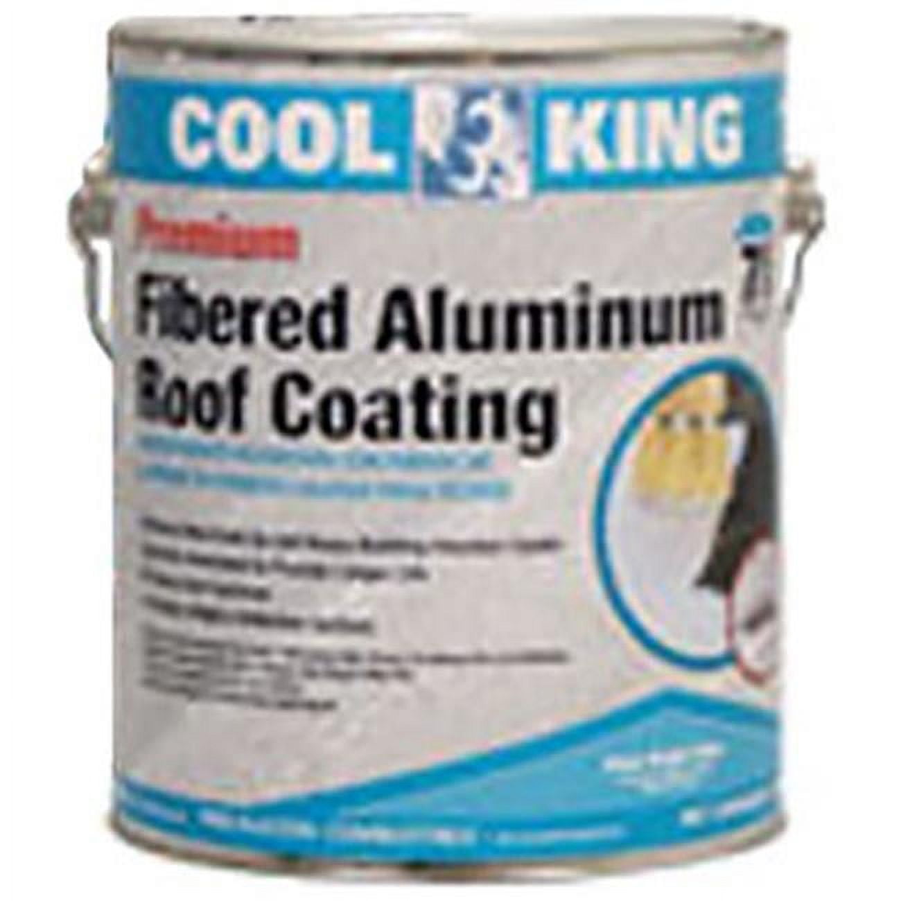 65251 1 Gal 7-year Premium Fibered Aluminum Roof Coating, Black