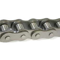 Rc040r1a 40 In. Standard Single Strand Riveted Roller Chain, Pack Of 10