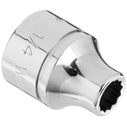 B-1222 0.68 X 0.37 In. Drive 12 Point Shallow Socket