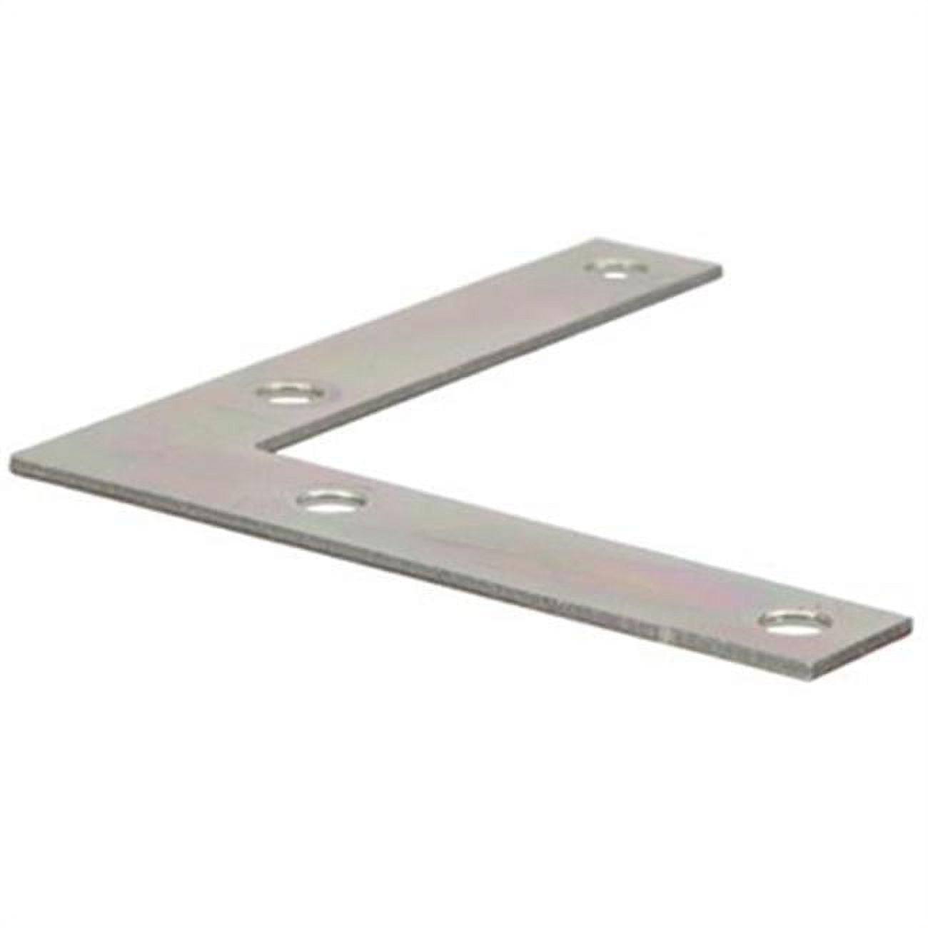 UPC 008236862447 product image for 851104 6 x 1 in. Zinc Plated Flat Corner Iron, Pack of 5 | upcitemdb.com