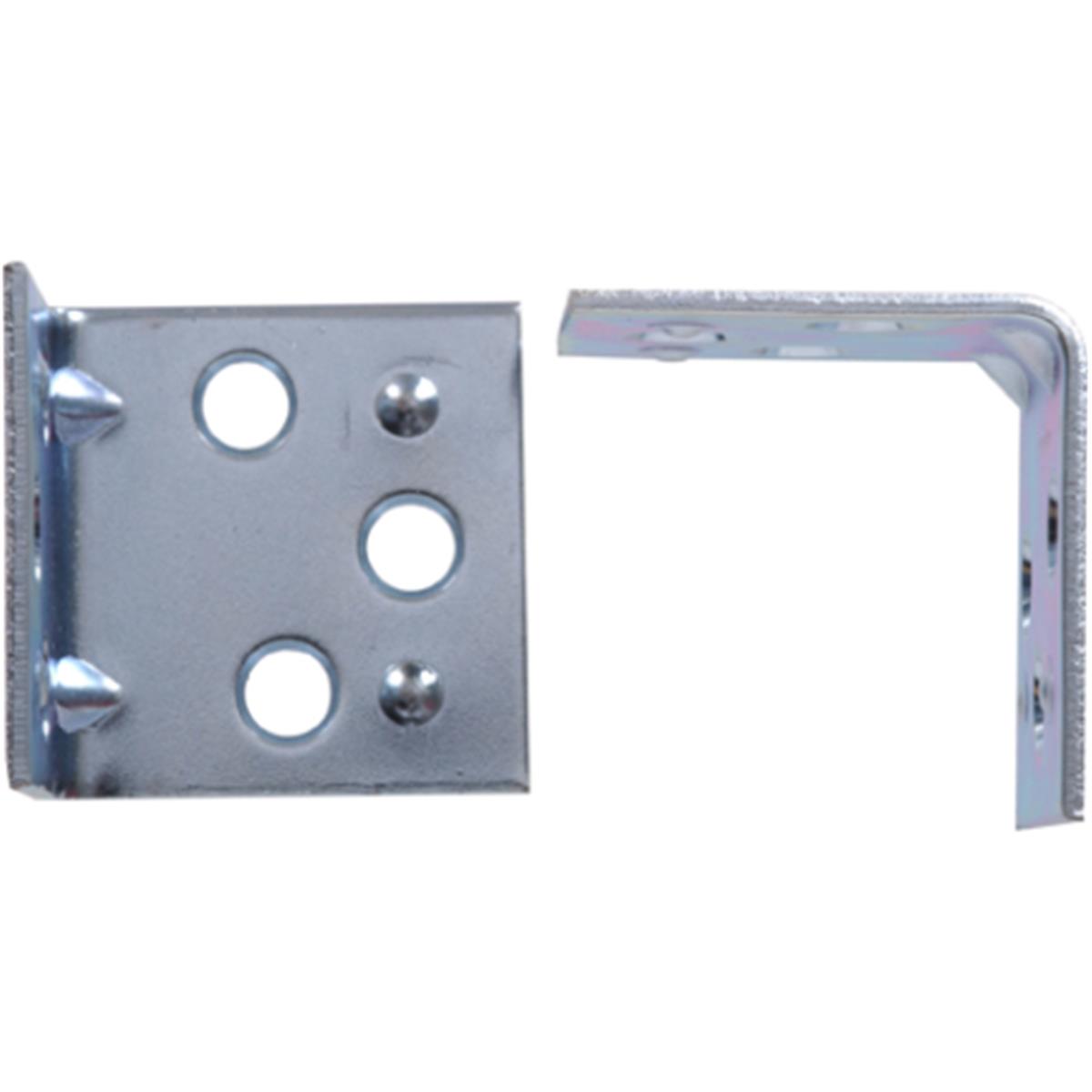UPC 008236862751 product image for 851147 2 in. Zinc Plated Double Corner Brace | upcitemdb.com