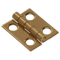 1 In. Solid Brass Narrow Hinge