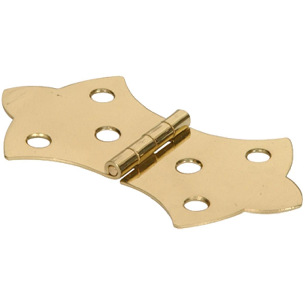 1.68 In. Solid Brass Decorative Hinge