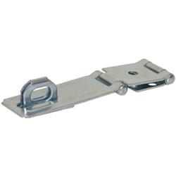 3.5 In. Zinc Plated Double Hinge Safety Hasp