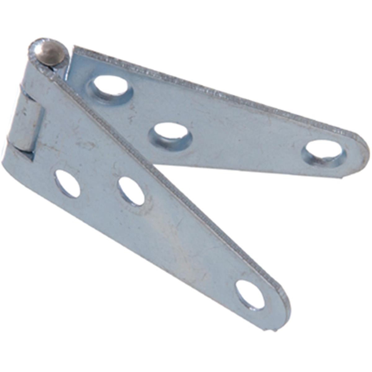 2 In. Zinc Plated Light Strap Hinge