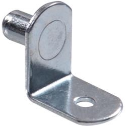 0.25 In. Shelf Support, Zinc Plated